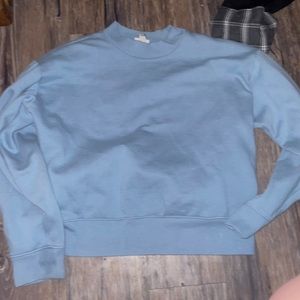 Light blue sweater !